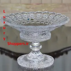 کاسه اجیل کریستال چک بوهمیا ( بدون پایه و پایه دار )