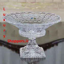 کاسه اجیل کریستال چک بوهمیا ( بدون پایه و پایه دار )