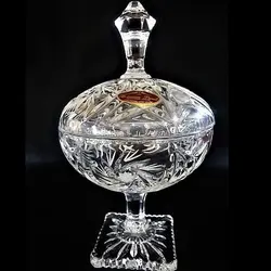 قندان خورشیدی چک کریستال بوهمیا