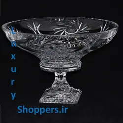 میوه خورشیدی سایز۱۴ بوهمیا کریستال چک ( بدون پایه و پایه دار )