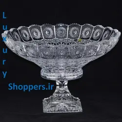 میوه خوری PK کریستال بوهمیا چک ، سایز ۱۴ پایه دار و بدون پایه
