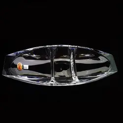 اردور خوری سه خانه کریستال چک بوهمیا