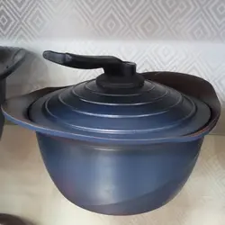 سرویس قابلمه و تابه Richef  کره ای ( ۱۱ پارچه )