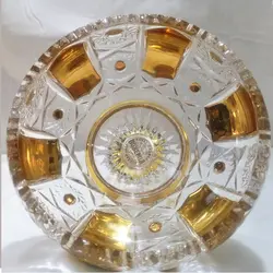 پیاله نیم پایه طلاکوب کارل ( کشور چک )