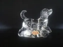 سگ و توپ کریستال بوهمیا چک