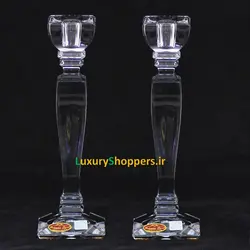 شمعدان رکسانا کریستال چک برند بوهمیا