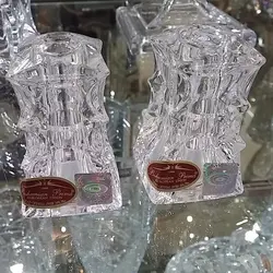 نمکدان باتر فلای کریستال چک برند بوهمیا
