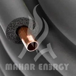 عایق الاستومری لوله ای کافلکس لوله مسی