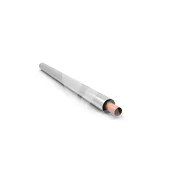 عایق الاستومری لوله ای روکش آلومینیوم 170 میکرون مسلح سایز لوله مسی