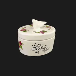 قندان بیضی گلسرخی