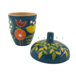 بانکه سرامیک بلوط کوچک سبز