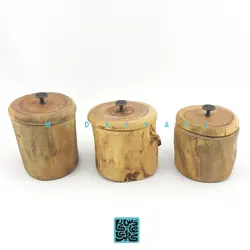 بانکه پاسماوری سه تایی چوب چنار