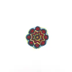 پته زیرلیوانی سوزندوزی کرمان