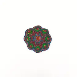 پته زیرلیوانی سوزندوزی کرمان