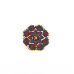 پته زیرلیوانی سوزندوزی کرمان