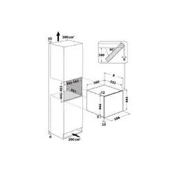 جابطری توکار هات پوینت آریستون مدل HA WC5120C