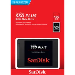 حافظه SSD سن دیسک مدل SSD PLUS ظرفیت 480GB