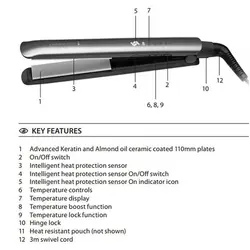 اتو مو کراتین حرفه ای رمینگتون مدل S8598