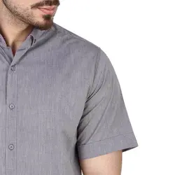 خرید آنلاین پیراهن تترون مردانه آستین بلند کرم‎-صورتی هجرت | فروشگاه اینترنتی Radek - لذت خرید آنلاین