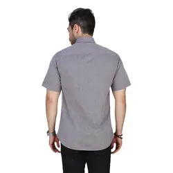 خرید آنلاین پیراهن تترون مردانه آستین بلند کرم‎-صورتی هجرت | فروشگاه اینترنتی Radek - لذت خرید آنلاین