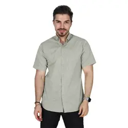 خرید آنلاین پیراهن تترون مردانه آستین بلند کرم‎-صورتی هجرت | فروشگاه اینترنتی Radek - لذت خرید آنلاین