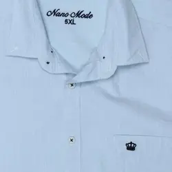 خرید آنلاین پیراهن تترون مردانه آستین بلند کرم‎-صورتی هجرت | فروشگاه اینترنتی Radek - لذت خرید آنلاین