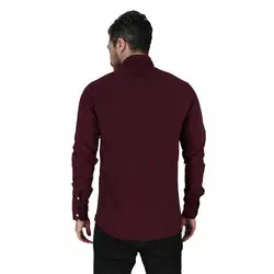 خرید آنلاین پیراهن تترون مردانه آستین بلند کرم‎-صورتی هجرت | فروشگاه اینترنتی Radek - لذت خرید آنلاین