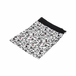 کیسه سبزی کتان رزین تاژ طرح خروس