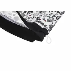 کیسه سبزی کتان رزین تاژ طرح خروس