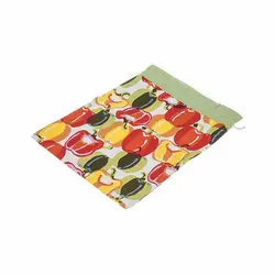 کیسه سبزی کتان رزین تاژ طرح فلفل دلمه ای