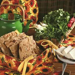 روقوری چاپی رزين تاژ طرح آفتابگردان