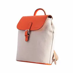 کوله پشتی زنانه دیوید جونز DAVID JONES مدل 2-5033 رنگ نارنجی