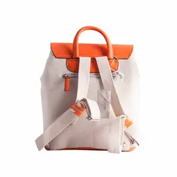 کوله پشتی زنانه دیوید جونز DAVID JONES مدل 2-5033 رنگ نارنجی