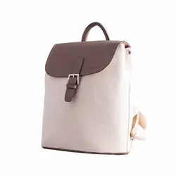 کوله پشتی زنانه دیوید جونز DAVID JONES مدل 2-5033 رنگ قهوه ای