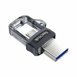 فلش مموری سن دیسک Ultra Dual Drive M3.0 ظرفیت ۱۲۸ گیگابایت
