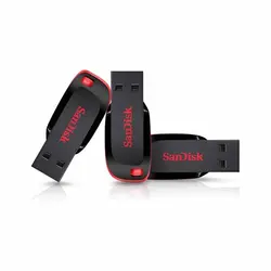 فلش مموری سن دیسک مدل CRUZER BLADE USB FLASH DRIVE ظرفیت 32 گیگابایت