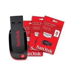فلش مموری سن دیسک مدل CRUZER BLADE USB FLASH DRIVE ظرفیت 32 گیگابایت