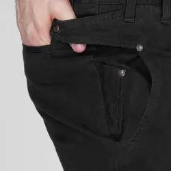 خرید آنلاین شلوار کتان مردانه مشکی یزدباف مدل رایین | فروشگاه اینترنتی Radek - لذت خرید آنلاین