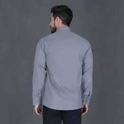 خرید آنلاین پیراهن آستین بلند مردانه یزدباف میله ای پهن سفید-صورتی مدل fld_yzd_W3P3_2 | فروشگاه اینترنتی Radek - لذت خرید آنلاین