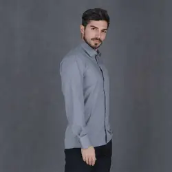 خرید آنلاین پیراهن آستین بلند مردانه یزدباف میله ای پهن سفید-صورتی مدل fld_yzd_W3P3_2 | فروشگاه اینترنتی Radek - لذت خرید آنلاین