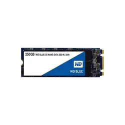 حافظه SSD وسترن دیجیتال مدل BLUE WDS250G2B0B ظرفیت 250 گیگابایت