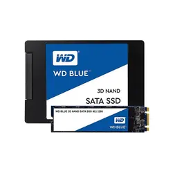 حافظه SSD وسترن دیجیتال مدل BLUE WDS250G2B0B ظرفیت 250 گیگابایت