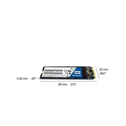 حافظه SSD وسترن دیجیتال مدل BLUE WDS250G2B0B ظرفیت 250 گیگابایت