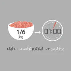 چرخ گوشت فلر مدل MG 333