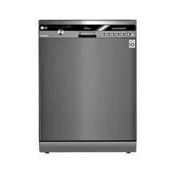 ماشین ظرفشویی ۱۴ نفره مبله ال جی مدل DC75W-GSC