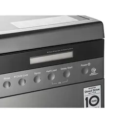 ماشین ظرفشویی ۱۴ نفره مبله ال جی مدل DC75W-GSC