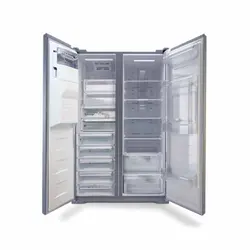 یخچال فریزر دوقلو الکترواستیل مدل ES23 تیتانیوم بایخساز اتوماتیک و درب بار