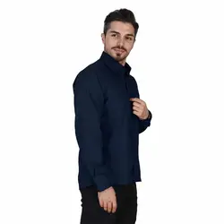 خرید آنلاین پیراهن آستین بلند مردانه یزدباف میله ای پهن سفید-صورتی مدل fld_yzd_W3P3_2 | فروشگاه اینترنتی Radek - لذت خرید آنلاین