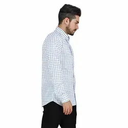 خرید آنلاین پیراهن تترون مردانه آستین بلند کرم‎-صورتی هجرت | فروشگاه اینترنتی Radek - لذت خرید آنلاین