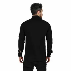 خرید آنلاین پیراهن تترون مردانه آستین بلند کرم‎-صورتی هجرت | فروشگاه اینترنتی Radek - لذت خرید آنلاین